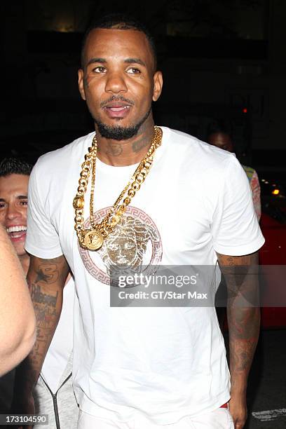 The Game as seen on July 6, 2013 in Los Angeles, California.