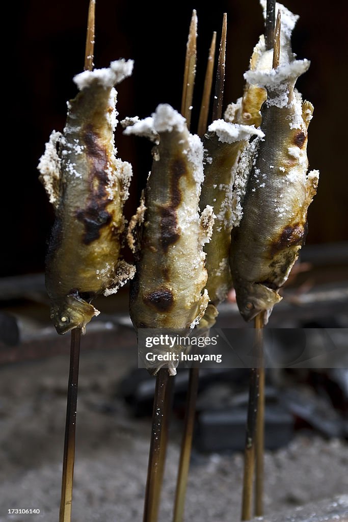Grilled fish