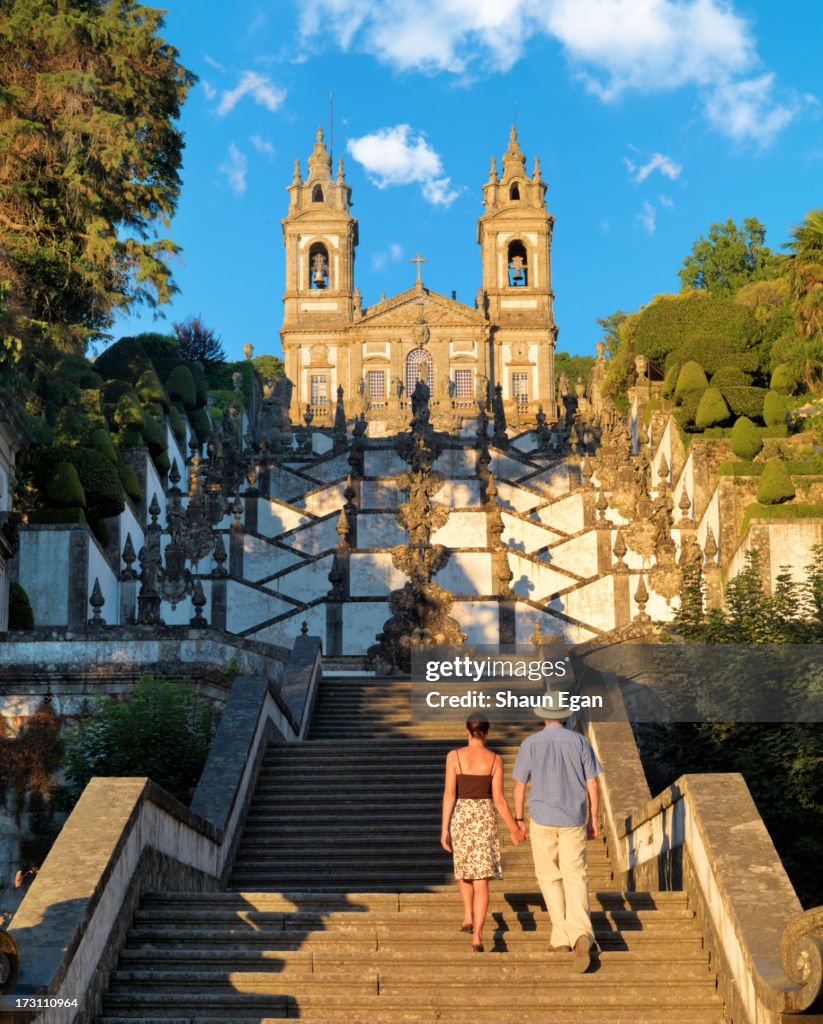 Portugal, Minho, Braga, Bom Jesus Cathedral