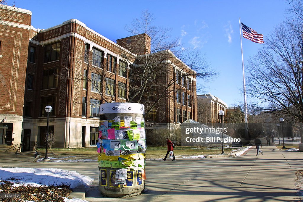 Exterior View Of The University Of Michigan Campus