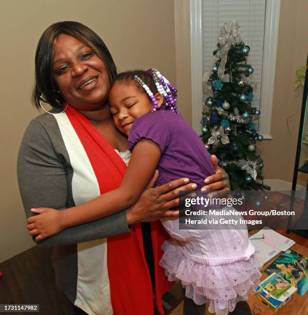 Camille Fenton and her daughter Zara Fenton who where homeless, now enjoy their new home which was just in time for the holydays. Tuesday, December...