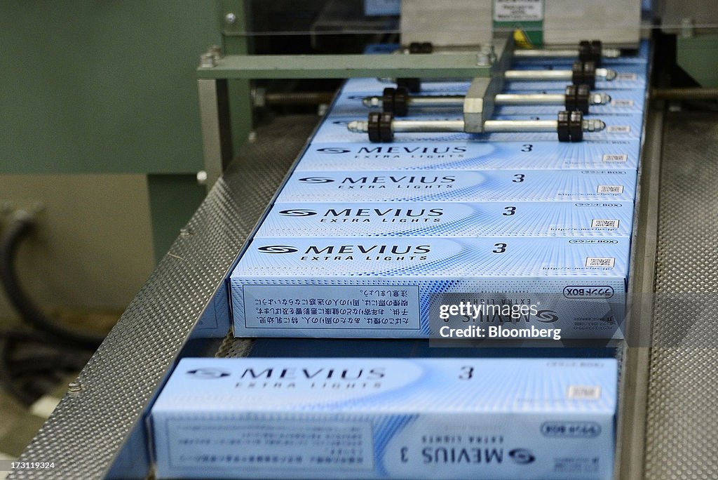 Inside A Japan Tobacco Inc. Cigarette Factory