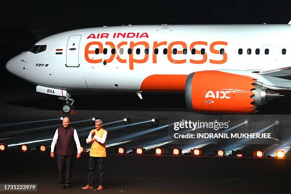 Air India Express Managing Director Aloke Singh and Chairman