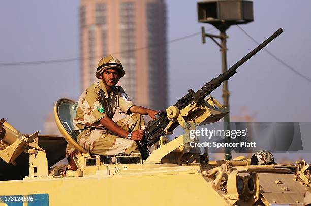 Following a day of massive rallies against the ousted Egyptian President and an early morning shooting of pro Mohamed Morsi supporters outside a...