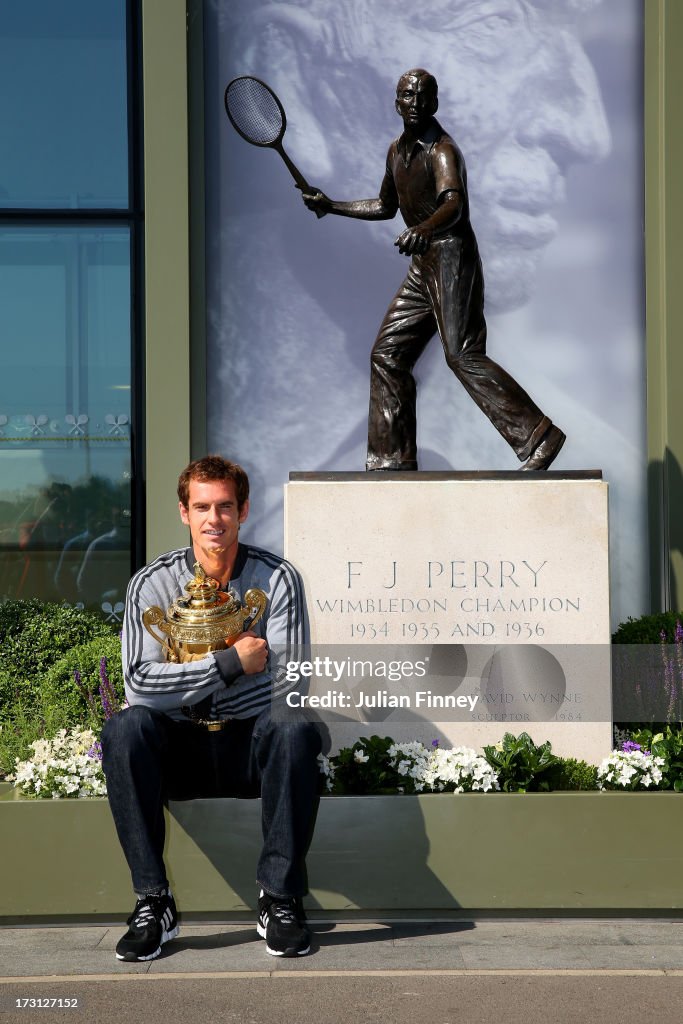 Wimbledon Winner Andy Murray Photocall