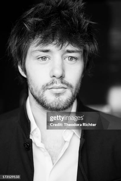 Actor Laurent Delbecque is photographed for Self Assignment on June 1, 2013 in Paris, France.