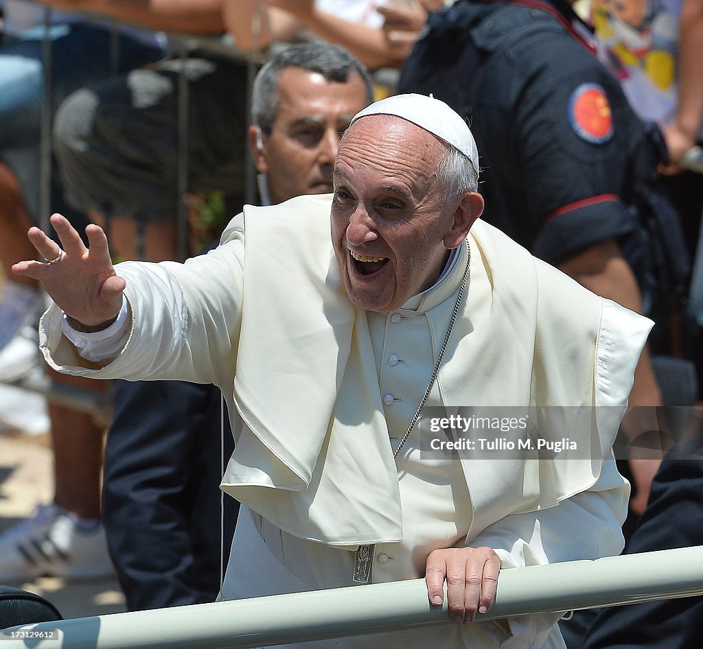 Pope Francis Visits The Island of Lampedusa