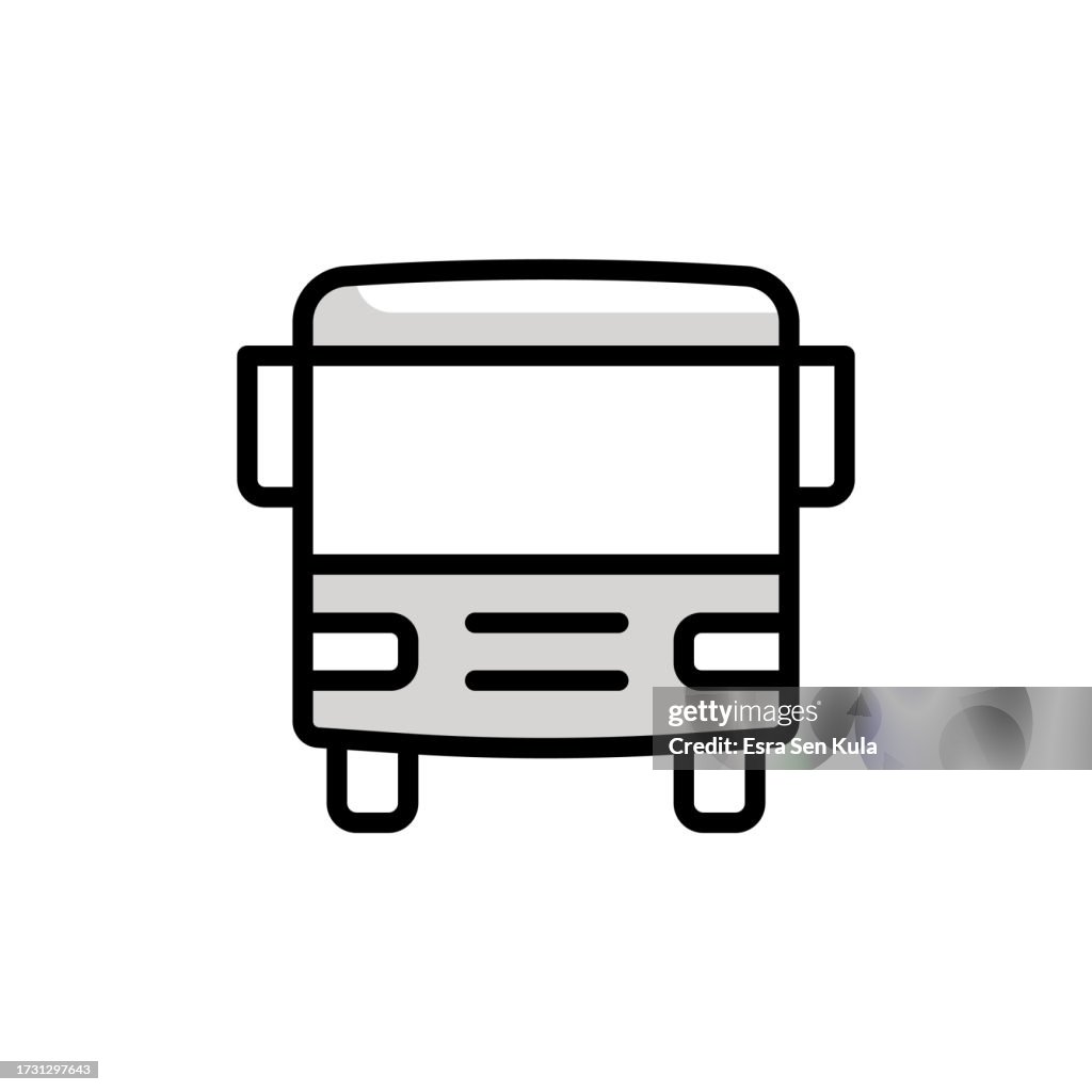 Shuttle Universal Line Icon Design with Editable Stroke. Suitable for Web Page, Mobile App, UI, UX and GUI design.