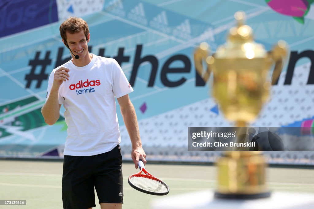 Adidas Presents Wimbledon Champion Andy Murray Meeting Fans