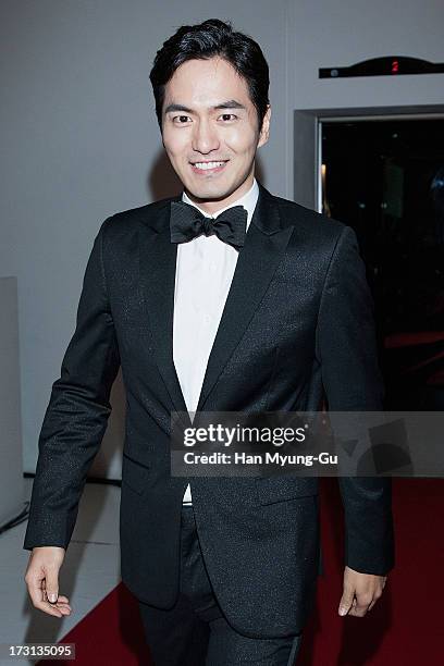 South Korean actor Lee Jin-Wook attends the 'OMEGA' Co-Axial Movement Exhibition at Beyond Museum on July 8, 2013 in Seoul, South Korea.