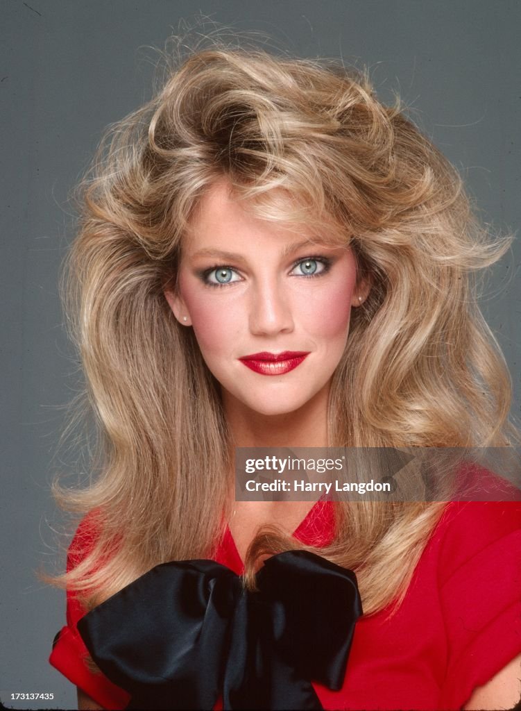 Reather Locklear Actress Heather Locklear poses for a Fashion/portrait Session on ...