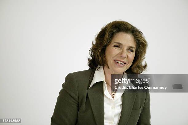 Businesswoman and philanthropist Teresa Heinz Kerry photographed for Self Assignment on April 14, 2004 in New York City.