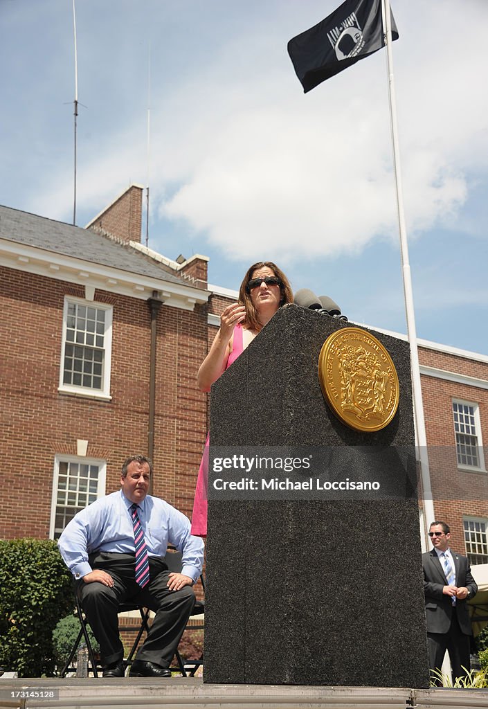 Hurricane Sandy New Jersey Relief Fund Press Conference