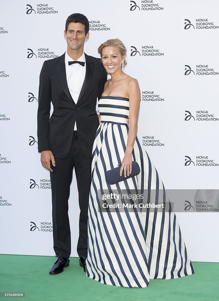 Novak Djokovic Foundation - London Gala Dinner - Red Carpet Arrivals