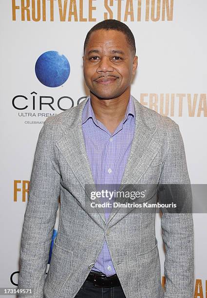 Cuba Gooding Jr attends the "Fruitvale Station" screening at the Museum of Modern Art on July 8, 2013 in New York City.