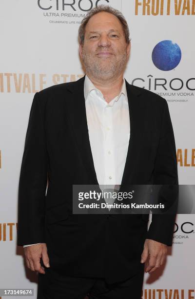 Harvey Weinstein attends the "Fruitvale Station" screening at the Museum of Modern Art on July 8, 2013 in New York City.