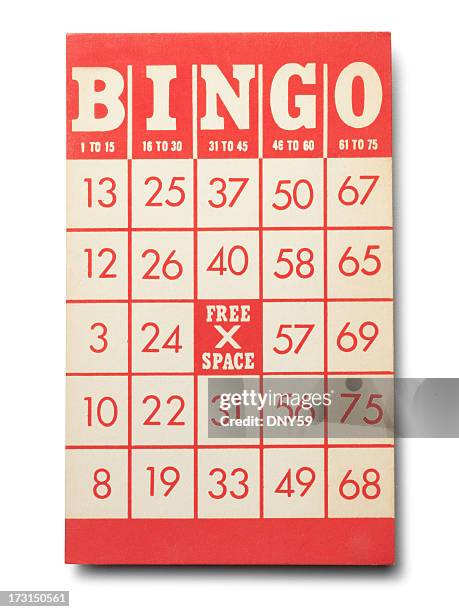 blank bingo card - bingo stock pictures, royalty-free photos & images