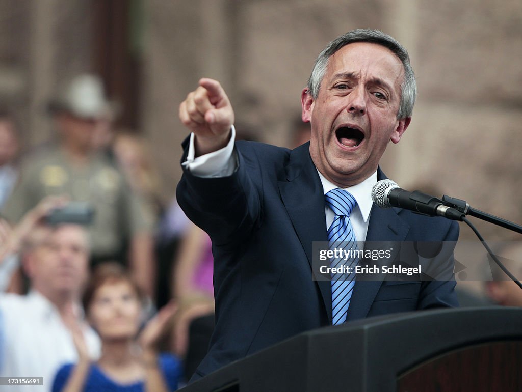 Pro-Life And Pro-Choice Supporters Rally At Texas Capitol