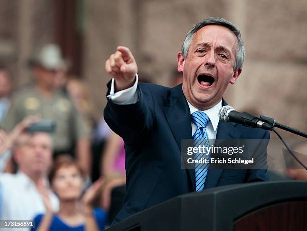 The Rev. Robert Jeffress, the controversial pastor of First Baptist Church in Dallas, energized the crowd by describing the debate over abortion as a...