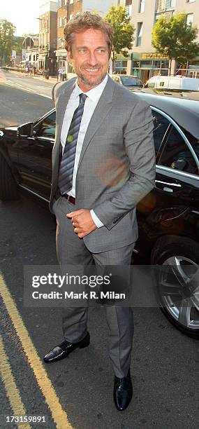 Gerard Butler attends the Novak Djokovic Foundation London gala dinner on July 8, 2013 in London, England.