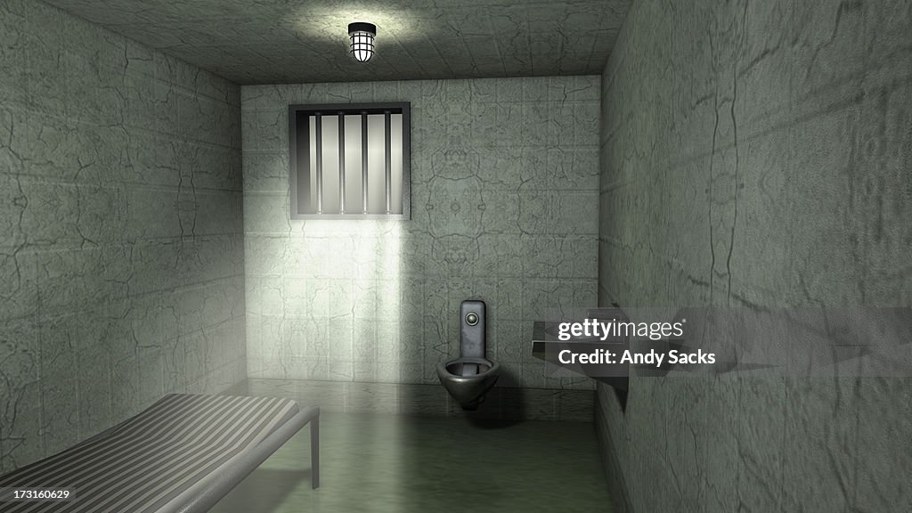 Interior views of traditional prison