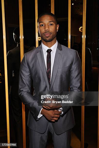 Actor Michael B. Jordan attends the after party at the New York premiere of FRUITVALE STATION, hosted by The Weinstein Company, BET Films and CIROC...
