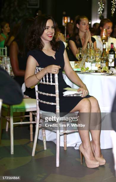 Sally Humphreys attends the Novak Djokovic Foundation inaugural London gala dinner at The Roundhouse on July 8, 2013 in London, England. The...