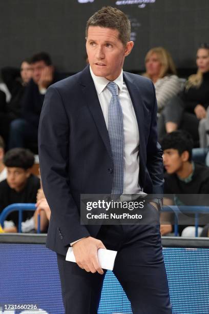 Jaka Lakovic head coach of Dreamland Gran Canaria Club de Baloncesto during the match between Dolomiti Trentino Energia and Dreamland Gran Canaria...