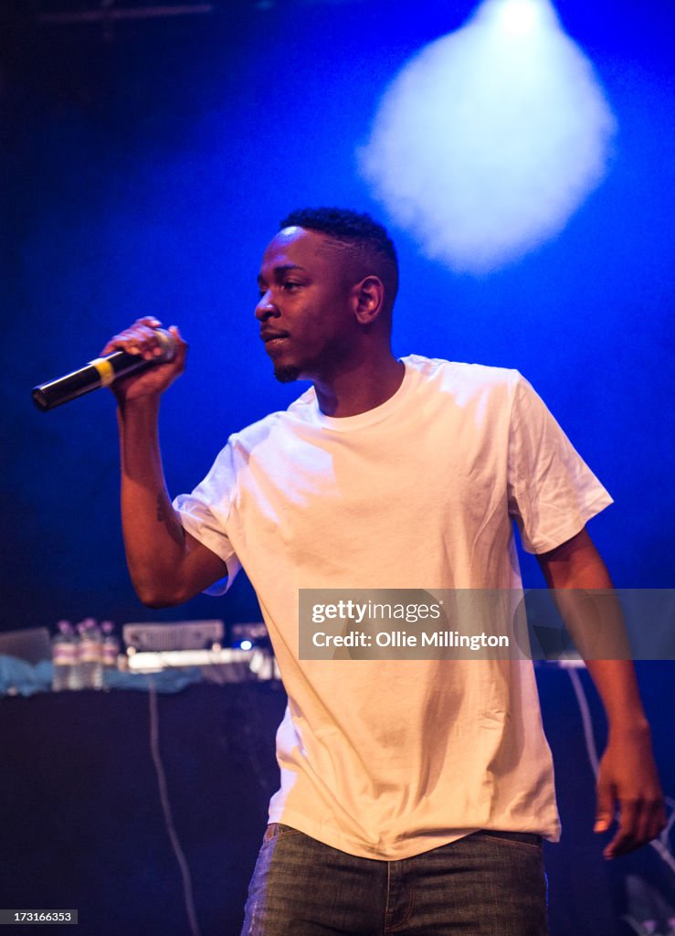 Kendrick Lamar Performs In Birmingham