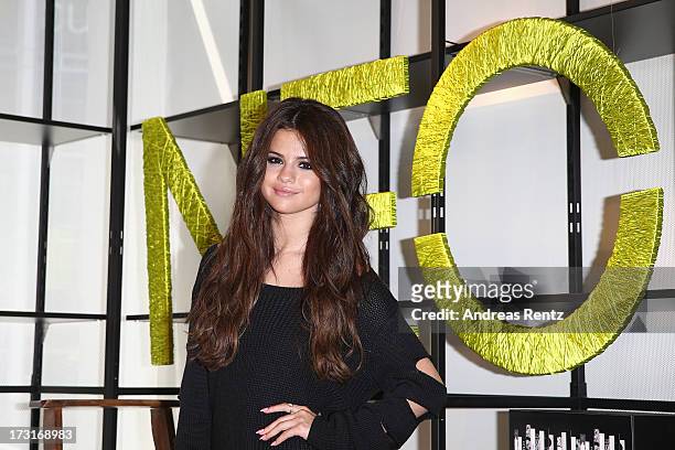 Selena Gomez attends a photocall to launch the Selena Gomez by adidas NEO collection on July 9, 2013 in Berlin, Germany.