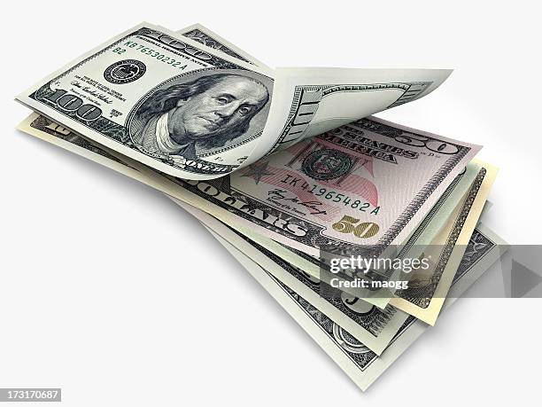 nós notas em diferentes confissões - $50 dollar bill imagens e fotografias de stock