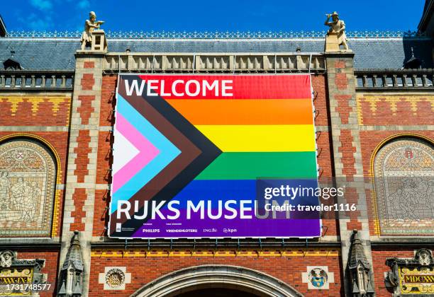 rijksmuseum in amsterdam, netherlands - rijksmuseum 個照片及圖片檔