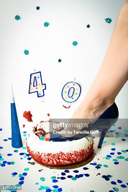 happy 40th - 40 birthday stock pictures, royalty-free photos & images