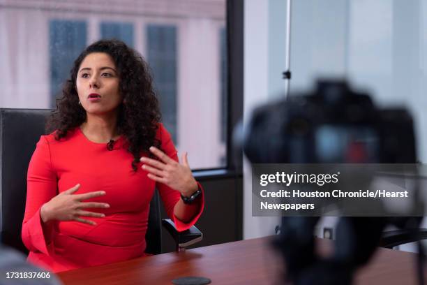 Harris County Judge Lina Hidalgo talks about being diagnosed with clinical depression and her decision to seek mental health treatment during an...