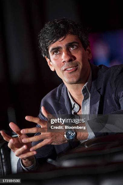 Jeremy Stoppelman, chief executive officer and co-founder of Yelp Inc., speaks during the MobileBeat Conference in San Francisco, California, U.S.,...