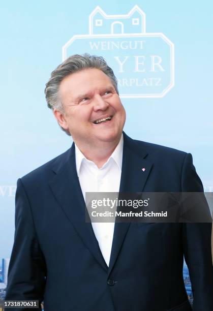 Michael Ludwig the Mayor of Vienna attends Vintage at Schwarzenbergplatz on October 11, 2023 in Vienna, Austria.