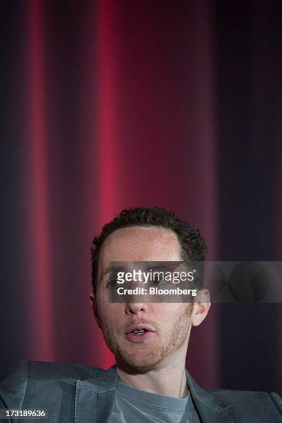 Edward Hieatt, chief operating officer of Pivotal Labs, speaks during the MobileBeat Conference in San Francisco, California, U.S., on Tuesday, July...