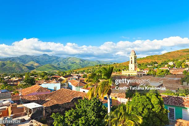 trinidad, cuba - spanish-colonial-architecture stock pictures, royalty-free photos & images