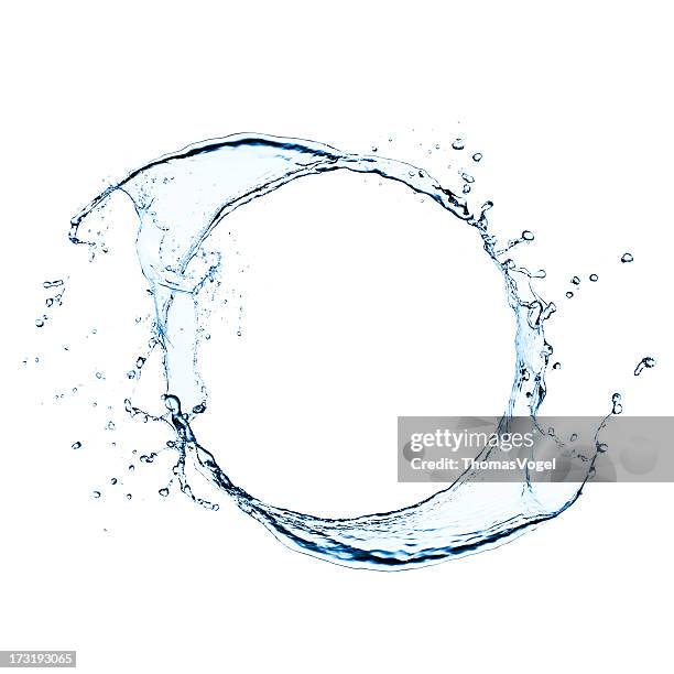 freeze frame da foto de salpicos de água redemoinho - wave circle imagens e fotografias de stock