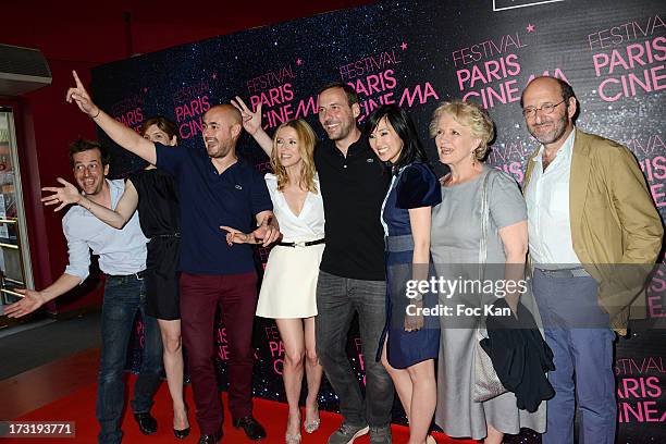 Director Bruno Lavaine, Valerie Donzelli, director Nicolas Charlet, Lea Drucker, Fred Testot, Linh Dan Pham, Marie Christine Barrault and Gilles...