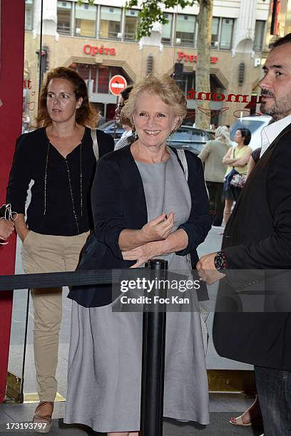 Marie Christine Barrault attends the 'Le Grand Mechant Loup' Paris premiere at Cinema Gaumont Opera on July 9, 2013 in Paris, France.