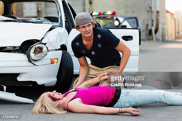 car accident - of dead people in car accidents stock pictures, royalty-free photos & images