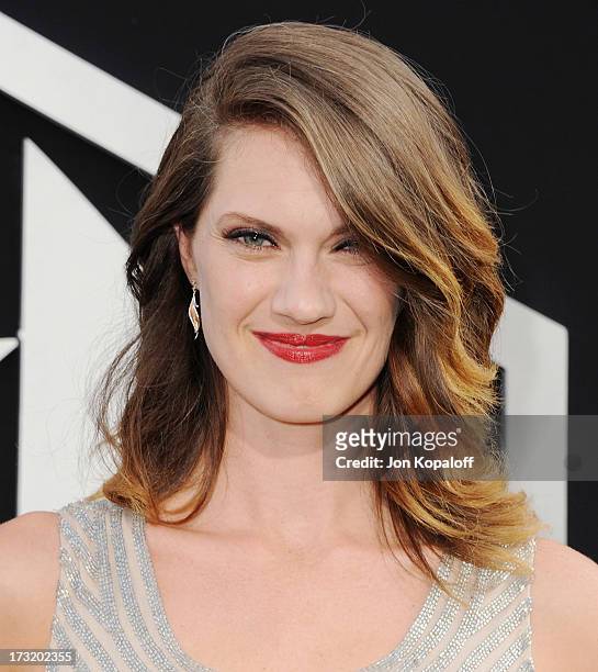 Actress Heather Doerksen arrives at the Los Angeles Premiere "Pacific Rim" at Dolby Theatre on July 9, 2013 in Hollywood, California.