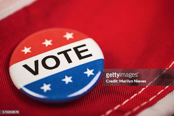 vote - brooch pin stock pictures, royalty-free photos & images