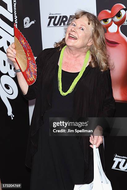 Actress Shirley Knight attends the "Turbo" New York Premiere at AMC Loews Lincoln Square on July 9, 2013 in New York City.