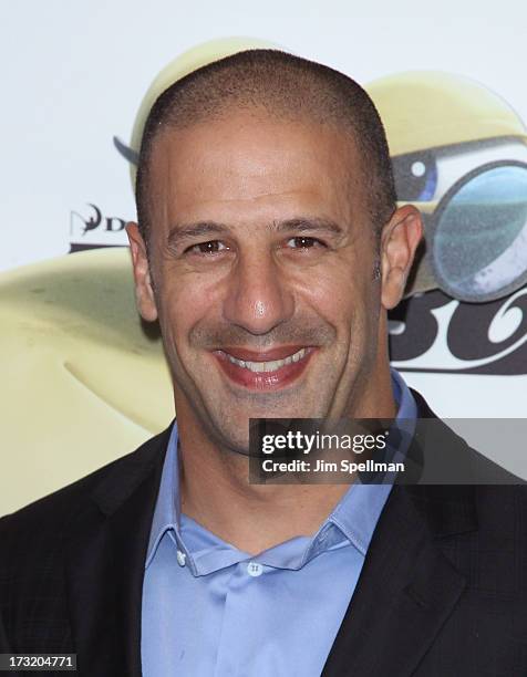 Race Car Driver Tony Kanaan attends the "Turbo" New York Premiere at AMC Loews Lincoln Square on July 9, 2013 in New York City.