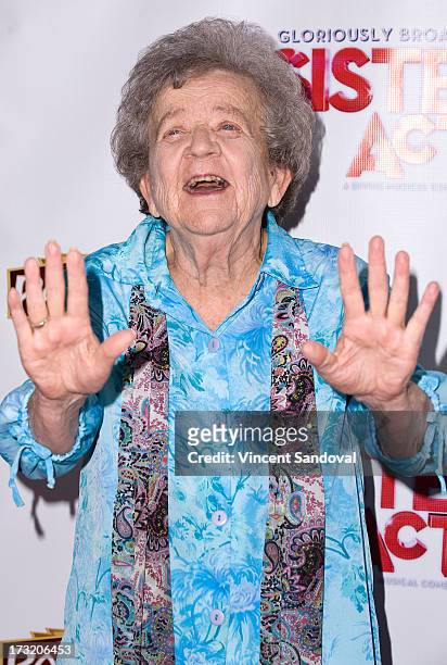 Actress Pat Crawford Brown attends the Los Angeles opening night of "Sister Act" at the Pantages Theatre on July 9, 2013 in Hollywood, California.