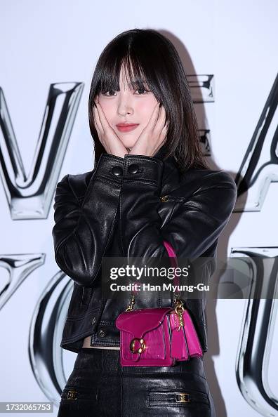 Ryujin of girl group ITZY is seen at the Coach 'Wear Your Shine