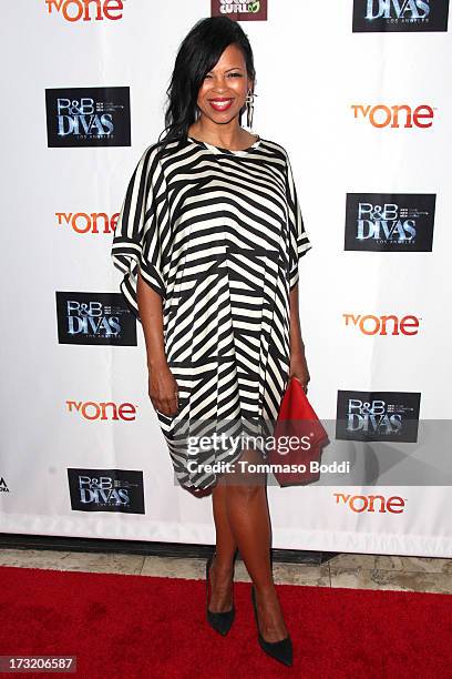 Personality Dawn Robinson attends the TV One's New Series "R&B Divas LA" launch party held at The London Hotel on July 9, 2013 in West Hollywood,...