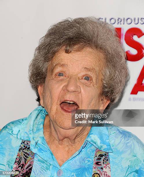 Actress Pat Crawford Brown attends the premiere of "Sister Act" at the Pantages Theatre on July 9, 2013 in Hollywood, California.